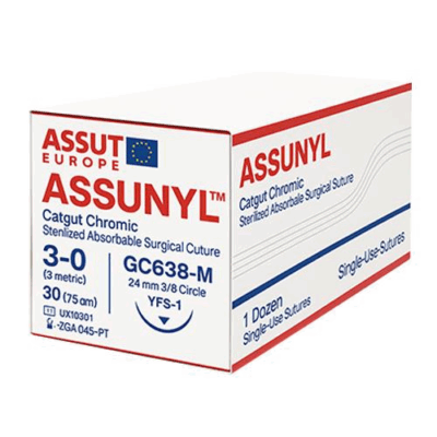 0 ASSUNYL Polyamide Monofilament Suture – 75 cm | YS552A7AQ