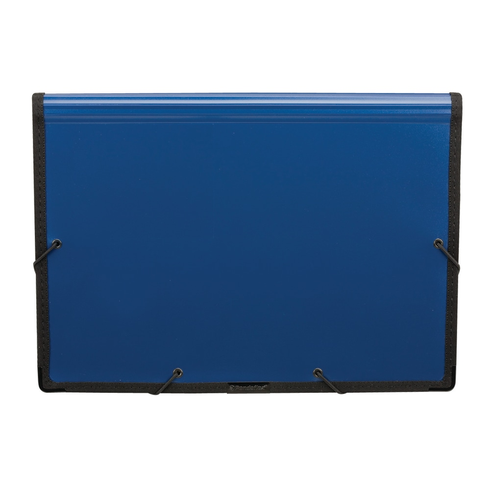 Pendaflex Professional Poly Expanding File, 13 Pockets, Letter Size, Metallic Blue - Image 2