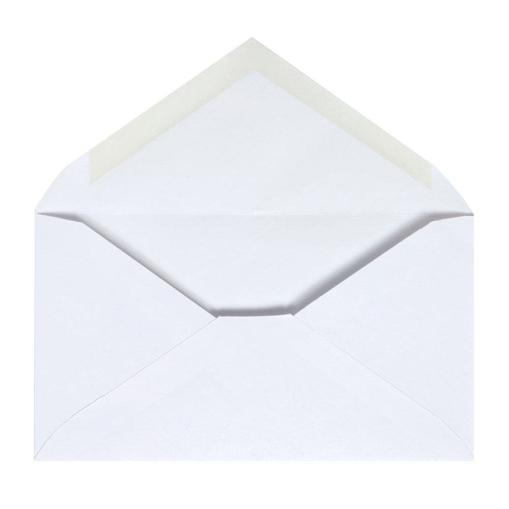 Envelopes, 3-5/8" x 6-1/2", Gummed Seal, White, Box Of 500 - Image 4
