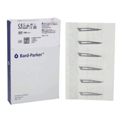 Bard-Parker Carbon Steel Non-Sterile Surgical Blade #11 Disposable 150/Bx
